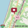 Map Casa 121g Calabria Sun - Stunning self-catering studio apartment near sea for 3