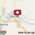 Mappa Casa a Bosa in centro storico