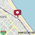 Map Casa a Rimini a 100 mt dal mare due camere e due bagni cucina e salotto