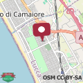 Map Casa a Viareggio con vista colline e Alpi Apuane