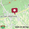 Map Casa Agostini Bed and Breakfast