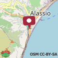 Map Casa al Mare ad Alassio by Holiday World