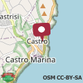 Map Casa Alba Castro Salento