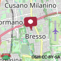 Map Casa Alice in Milano Parco Nord