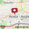 Map Casa Alpina - Aosta