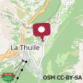 Map CASA ALPINA - Relax e natura a La Thuile
