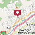 Mappa Casa Alpina - Sarre