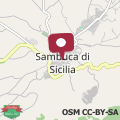 Mappa Casa Amici & Famiglia by Biddizzi Rari - nuovissime Camere nel Centro di Sambuca di Sicilia