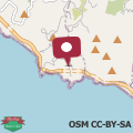 Map Casa Ancoretta vista mare
