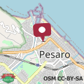 Map Casa Angelina Pesaro Centro Mare