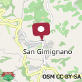 Mappa Casa Anna - Appartamento a San Gimignano