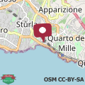 Map Casa Anna (Sturla sul mare, Ospedale Gaslini)