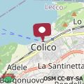 Mappa Casa Ariel, in piazza a Colico, Como Lake