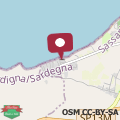 Karte Casa ASULU spiaggia La Ciaccia