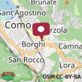 Map Casa Aurora Self Catering Studio Como Vacanze