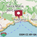 Mappa Casa Aversano Positano Center - 5 minutes to beach