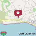Mapa Casa Azzurra vicino la spiaggia - BleveVacanze Pescoluse