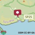 Mapa Casa Azzurrina 1 piano
