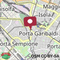 Mapa Casa Baiamonti appartamento Centro Milano