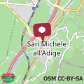 Map Casa Bartali - apartment with free parking and garage