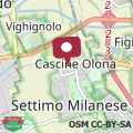 Mapa Casa Battisti 7 Milanese 1