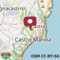 Map Casa Bellaria vista mare Castro