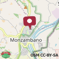 Map Casa Bellaria, Monzambano colline moreniche del lago di Garda