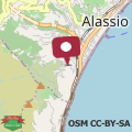 Map Casa Bellissima New Exclusive Apartment in Alassio