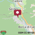 Mapa Casa Belprà - Dolomiti