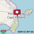 Map Casa Belvedere vista mare