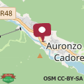 Map Casa Bergamo Auronzo