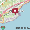 Mapa Casa Berizzi Mare - Arenzano Pineta