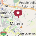 Map Casa Blanca Matera