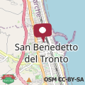 Map Casa Blue Sand, San Benedetto del Tronto, Marken