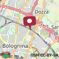 Map Casa Bonvicini - Tecnopolo - ECMWF - Fiera Bologna