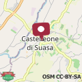 Map Casa Borgo Fonte