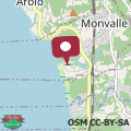 Map Casa Bruna - 100m dal Lago Maggiore