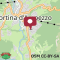 Mapa Casa Bucaneve, con terrazza panoramica sulle Dolomiti