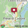 Mappa Casa Cadore Relax Accogliente Dimora di Montagna tra Pieve e Cortina