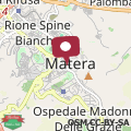 Mapa Casa Camalù - Matera