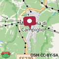 Map Casa Campiglio Centro Piano Alto con Vista