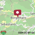 Mapa Casa Cannella con AC e wifi in borgo ligure