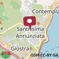 Mapa Casa Caprera Messina