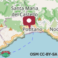 Mapa CASA CAPRILE POSITANO