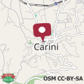 Mapa Casa Carini Alpini