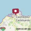 Mappa Casa Castelsardo con giardino
