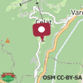 Map Casa Cecilia Dolomiti - scenic views, pets welcome