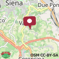 Mappa Casa Chianti vicino Centro Siena