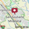 Mappa CASA CHIARA - 11 minuti da Milano - 6 minuti da policlinico San Donato Milanese