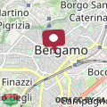 Map Casa Chiara, appartamento nel cuore di Bergamo